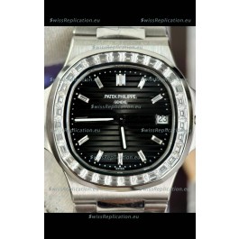Patek Philippe Nautilus 5711/1A-014 1:1 Mirror Swiss Replica Watch in Brown Dial
