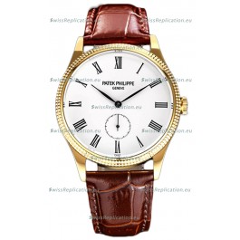 Patek Philippe Calatrava 5119G Yellow Gold Casing 1:1 Mirror Replica Watch 