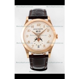 Patek Philippe Annual Calendar 5396R-012 Complications Swiss Replica Watch in White Dial