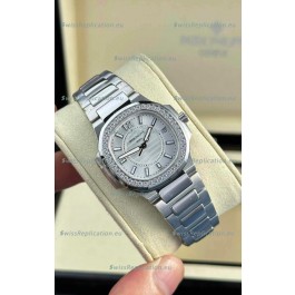 Patek Philippe Nautilus Super Clone 7010 32MM 1:1 Mirror Replica Steel Dial 