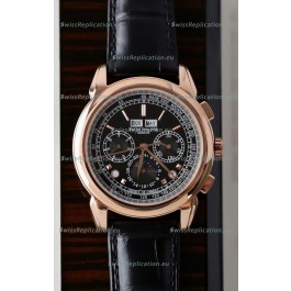Patek Philippe Grand Complications 5270 Swiss Replica Watch in Rose Gold Casing