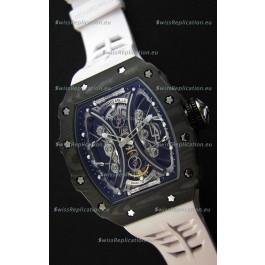 Richard Mille RM53-01 Pablo Mac Donough Black Carbon Case Swiss Replica Watch 