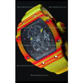 Richard Mille 27-03 Tourbillon Rafael Nadal Forged Carbon Swiss Replica Watch 