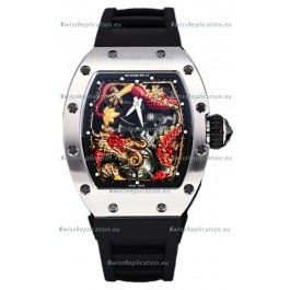 Richard Mille RM057 Dragon Dial Stainless Steel Watch in Swiss Automatic Movement