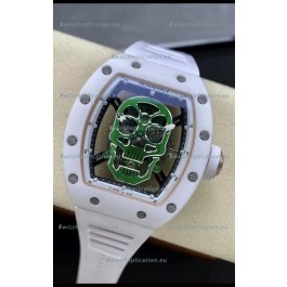 Richard Mille RM052-01 Skull Genuine Tourbillon Edition Watch in Ceramic Casing