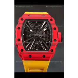 Richard Mille RM12-01 Carbon Fiber Case Genuine Tourbillon Movement 1:1 Mirror Replica Watch