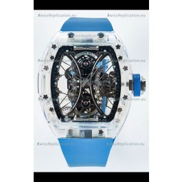 Richard Mille Super Clone RM53-01 Pablo Mac Donough Sapphire Casing with Original Tourbillon Movement