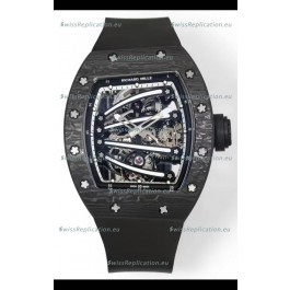 Richard Mille Super Clone RM59-01 Carbon NTPT Case Black Dial Swiss Replica Watch