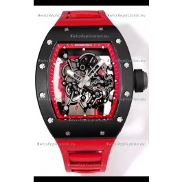 Richard Mille Super Clone RM055 Ceramic Casing with Genuine Tourbillon Watch 