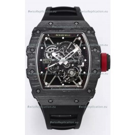 Richard Mille RM35-01 Rafael Nadal Carbon Fiber Casing with Genuine Tourbillon Super Clone Watch