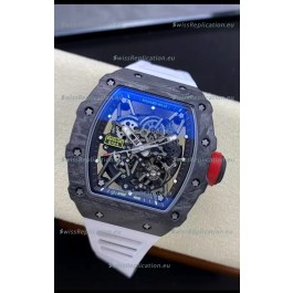 Richard Mille RM35-02 Rafael Nadal Carbon Fiber Casing with Genuine Tourbillon Super Clone Watch