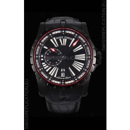 Roger Dubuis Excalibur DLC Coated Casing 1:1 Mirror Swiss Replica Watch