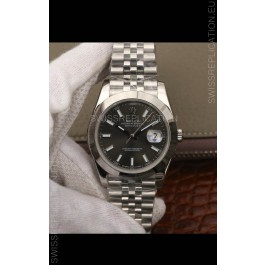 Rolex Datejust 41MM Cal.3135 Movement Swiss Replica Watch in 904L Steel Grey Dial