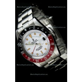 Rolex GMT Master Vintage Edition Swiss Replica Watch in White Dial 