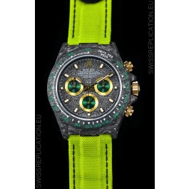Rolex Daytona CHRONUSART Forged Cabon Casing 1:1 Mirror Replica Multicolored Dial