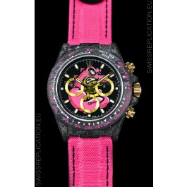 Rolex Daytona CHRONUSART Forged Cabon Casing 1:1 Mirror Replica Multicolored Dial