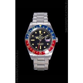 Rolex GMT Master 1675 PEPSI Vintage Edition Swiss Replica Watch 