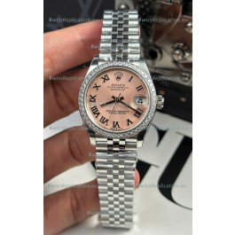 Rolex Super Clone Datejust ETA 2688 Movement 31MM Stainless Steel Case Champange Dial Watch