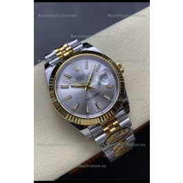 Rolex Datejust M126333 41MM ETA3235 72 Hours Power Steel Dial Jubilee 1:1 Mirror Replica Yellow Gold 904L Steel