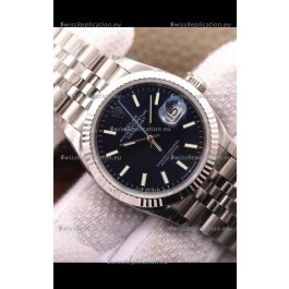 Rolex Datejust 126234 36MM Swiss Replica in 904L Steel in Blue Dial 1:1 Mirror Replica