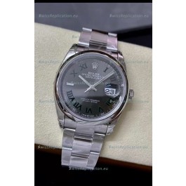 Rolex Datejust "Wimbledon" Cal.3235 Movement Swiss Watch - Ultimate 904L Steel 36MM