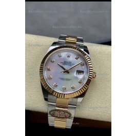 Rolex Datejust 126331 41MM ETA 3235 Swiss 1:1 Mirror Replica Watch in Rose Gold 904L Steel
