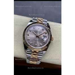 Rolex Datejust 126331 41MM ETA 3235 Swiss 1:1 Mirror Replica Watch in Rose Gold 904L Steel