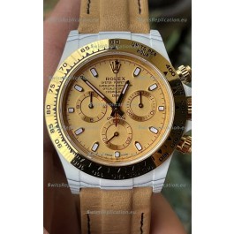 Rolex Cosmograph Daytona DiW Golden Essence Carbon Fiber Watch Cal.4130 Movement