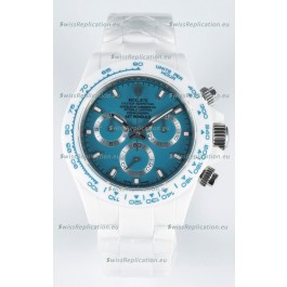 Rolex Daytona AET Remould Dark Blue Dial Full Ceramic Strap Watch in Cal.4130 Movement