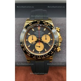 Rolex Daytona Super Clone M126518 Yellow Gold Grey Dial Original Cal.4131 Movement