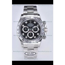 Rolex Cosmograph Daytona M116509-0055 Original Cal.4130 Movement - 904L Steel Watch Black Dial