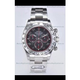 Rolex Cosmograph Daytona M116519 Original Cal.4130 Movement - 904L Steel Watch Black Dial