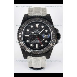Rolex GMT Masters II Super Clone DiW Edition Swiss Replica Lightweight Carbon Casing Watch 