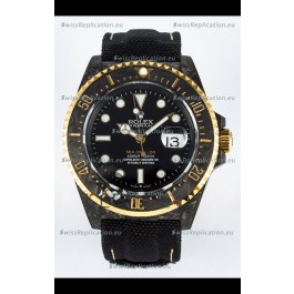 Rolex GMT Masters II Super Clone DiW Edition Swiss Replica Lightweight Carbon Casing Watch 