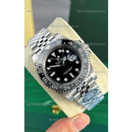 Rolex GMT Masters II 126710GRNR "Bruce Wayne" 904L Jubilee Strap Steel Swiss Replica Watch 