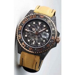 Rolex GMT Masters II DiW Edition Swiss Replica Watch - 1:1 Mirror Replica Rose Gold