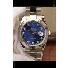Rolex Datejust 41MM Cal.3135 Movement Swiss Replica Watch in 904L Steel Two Tone Grey Dial