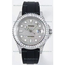 Rolex Yachtmaster 226679TBR White Gold 42MM Cal.3135 Swiss 1:1 Ultimate 904L Steel Watch