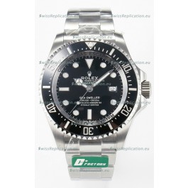 Rolex Sea-Dweller Deepsea Super Clone 126660LN Swiss Replica Watch 1:1 Mirror Replica in 904L Steel Case