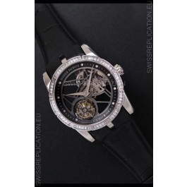 Roger Dubuis Excalibur Spider Flying Tourbillon Skeleton Titanium Casing 1:1 Mirror Swiss Watch