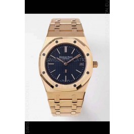 Audemars Piguet Royal Jumbo Oak Extra Thin Swiss Replica Yellow Gold - 1:1 Mirror Replica Watch