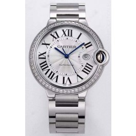 Ballon De Cartier Automatic 1:1 Mirror Swiss Replica Watch in 904L Steel Casing - 36MM
