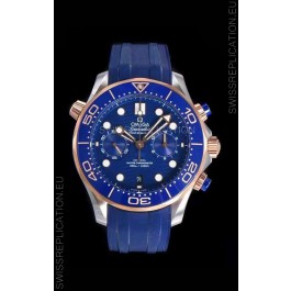 Omega Seamaster Co-Axial Master Chronometer Chronograph Rose Gold 44MM 1:1 Mirror Replica
