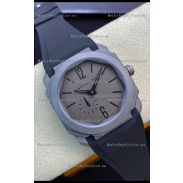 Bvlgari Octo Finissmo Edition 1:1 Mirror Replica Sandblasted Ceramic Casing