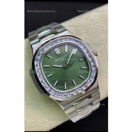 Patek Philippe Nautilus 5711 904L Steel 2023 Updated Mirror Replica Watch - Green Dial