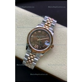 Rolex Datejust 278271 31MM Swiss Replica in 904L Steel in Brown Dial - 1:1 Mirror Replica