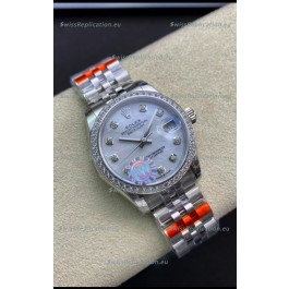 Rolex Datejust 278384 31MM Swiss Replica in 904L Steel in Pearl Dial - 1:1 Mirror Replica