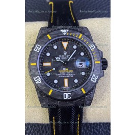 Rolex Submariner DiW Carbon Fiber Edition Swiss Replica Watch - 1:1 Mirror Replica