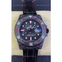 Rolex Submariner DiW Carbon Fiber Edition Swiss Replica Watch - 1:1 Mirror Replica