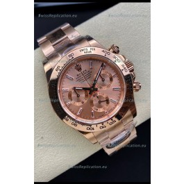 Rolex Daytona 116505 Rose Gold Original Cal.4130 Movement - 1:1 Mirror 904L Steel Watch
